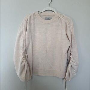 All Saints Beige Merino Sweater